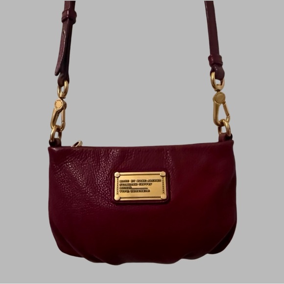 Marc By Marc Jacobs Burgundy Leather Shoulder Bag - Picture 5 of 13